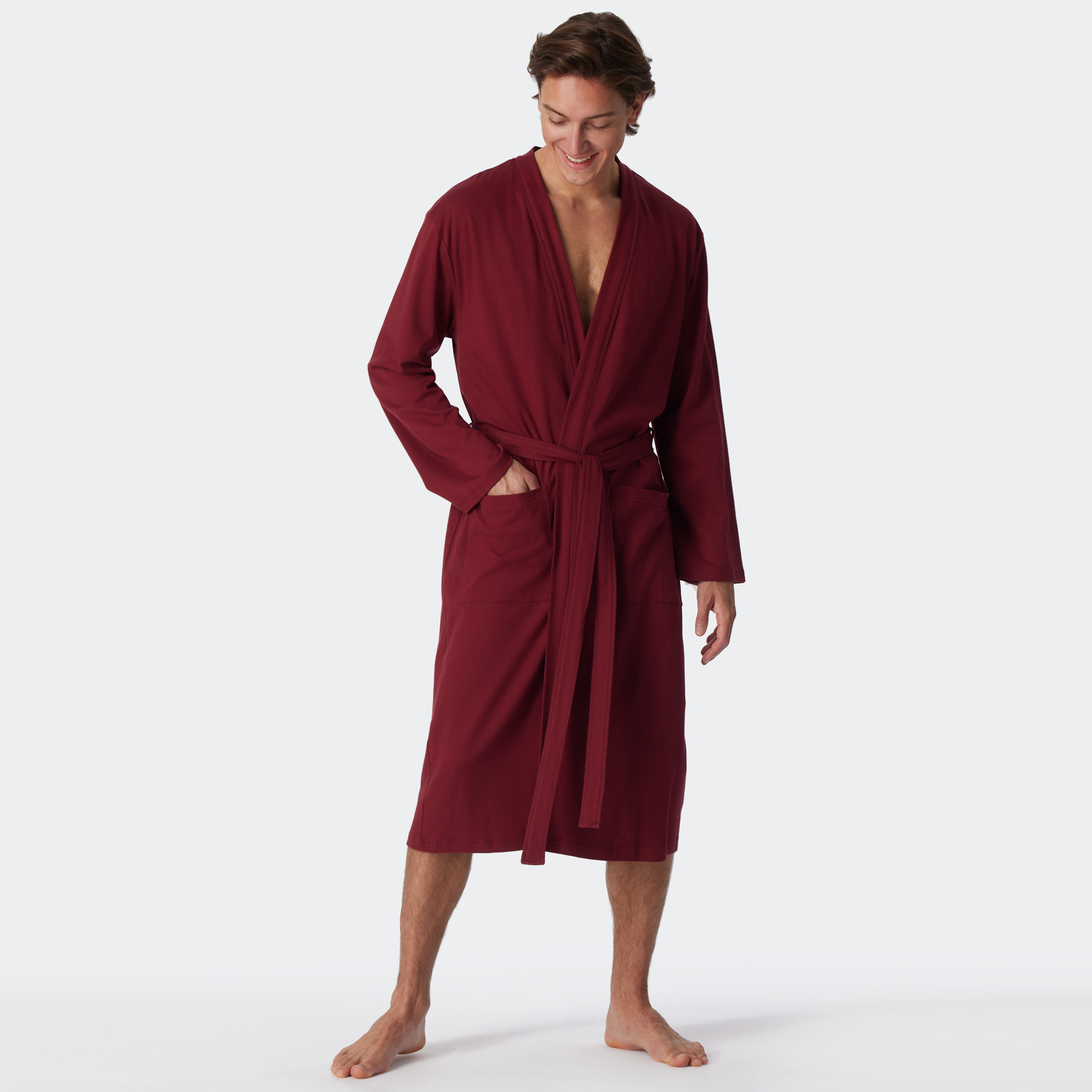Lern Pnsk upan - Rann Plt - Burgundsk - Elegance - Organick Bavlna