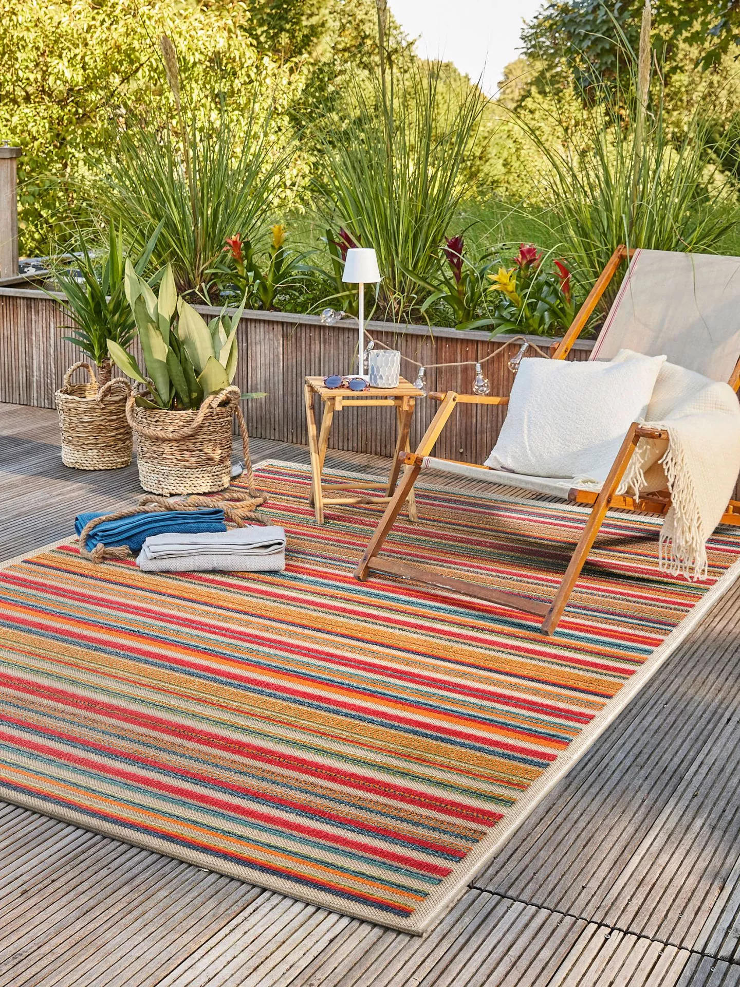 TAMARINDO - Modern Venkovn Koberec - 100% Polypropylen - erven