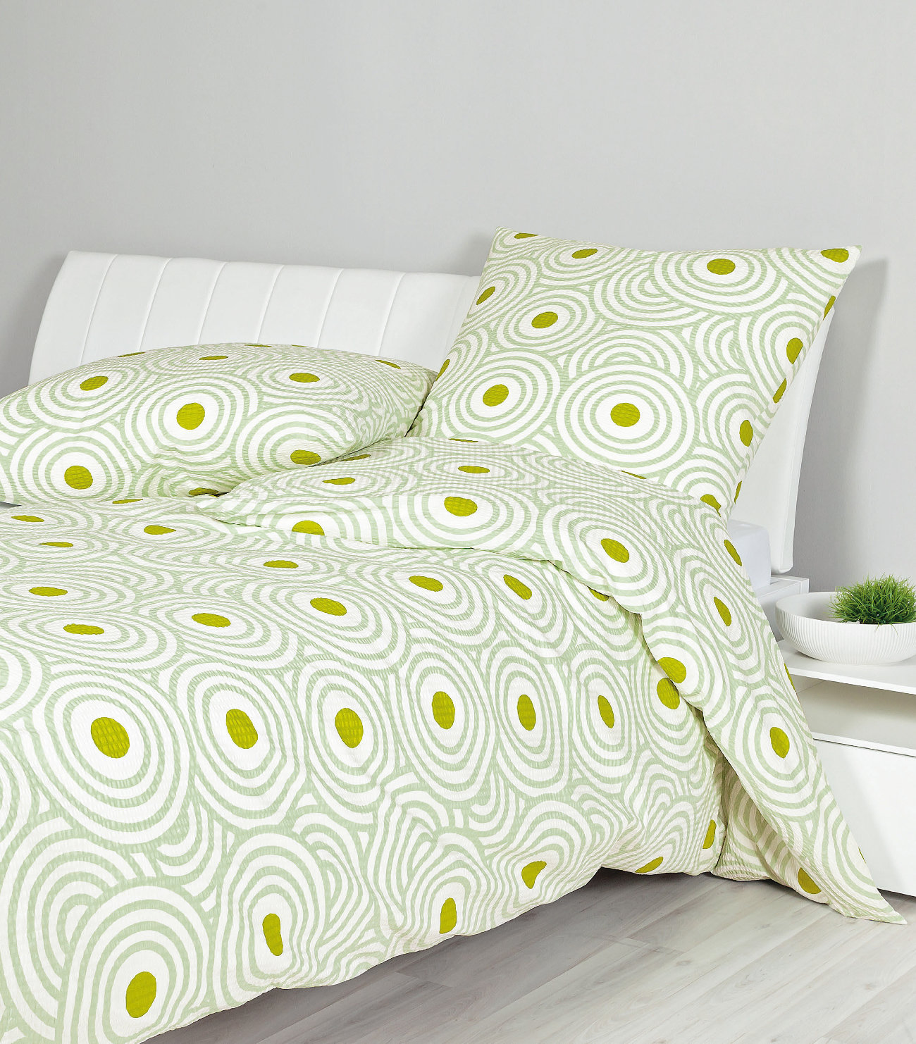 Povleen - Corso Limetka - Soft Krep - Bavlna - Modern Retro Style