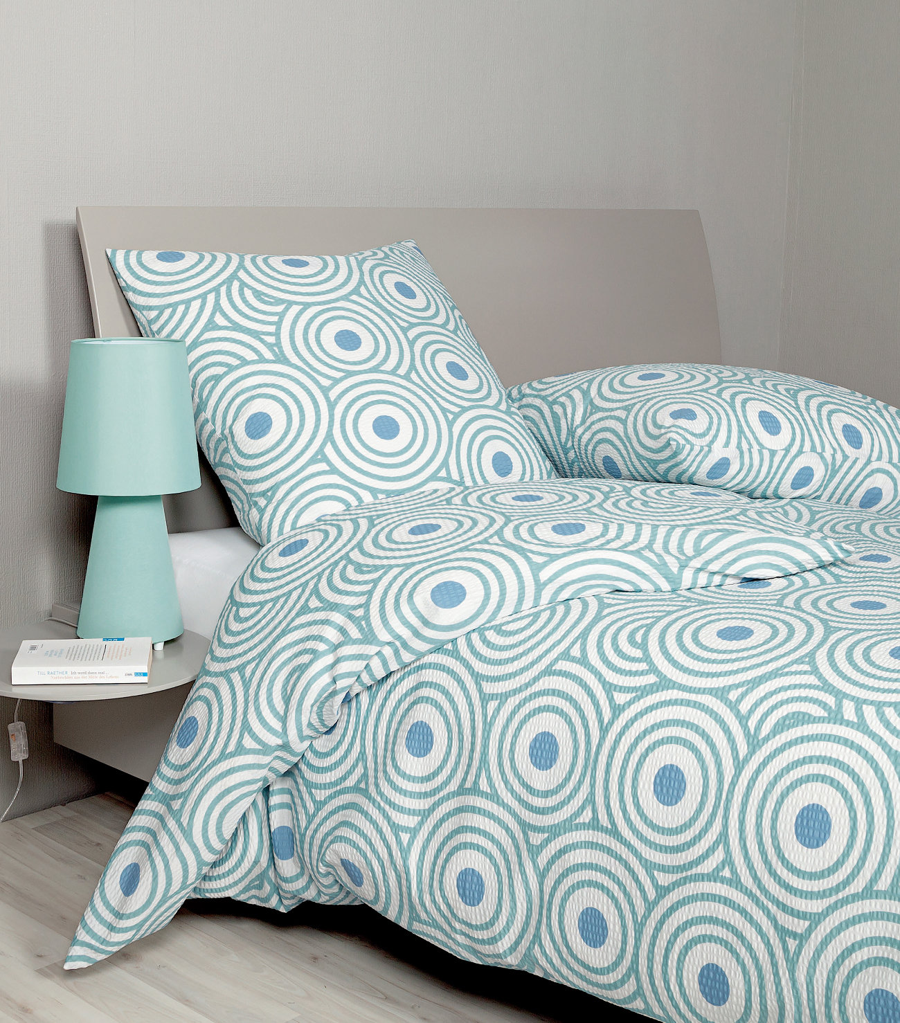 Povleen - Corso Azur - Soft Krep - Bavlna - Modern Retro Style