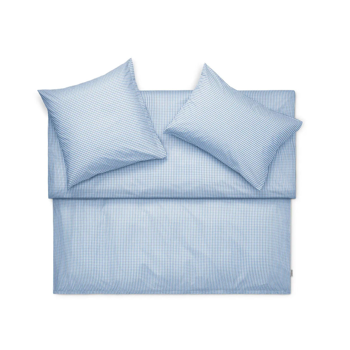 Luxusn Povleen - Schlossberg - ANDRIN Vichy Modr - 100% bavlna
