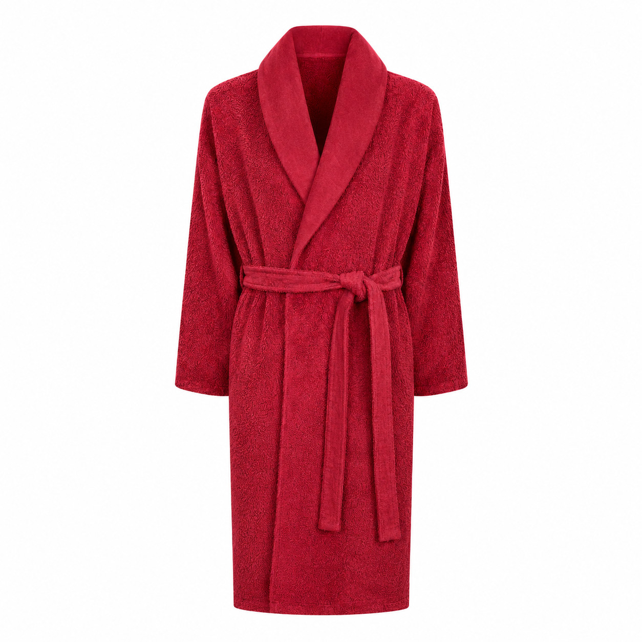 Luxusn� �upan se ��lov�m L�mcem - Premium Frot� - Bavlna - UNISEX - Karm�nov�