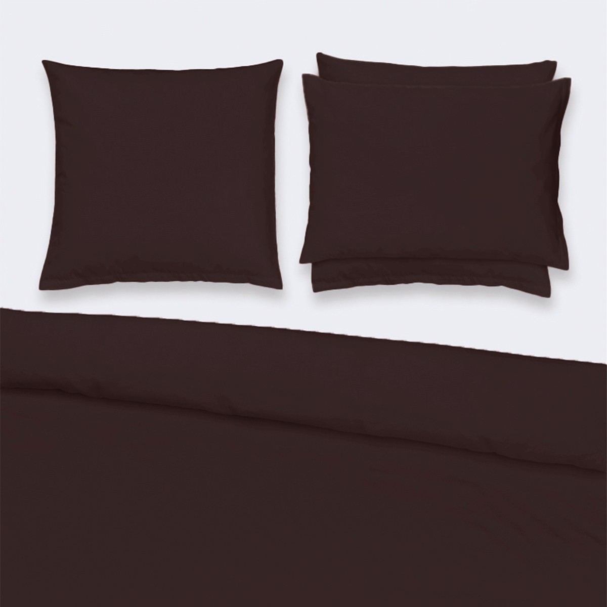 Luxusn Povleen - Christian Fischbacher - Coffee 897 - Swiss Premium Satin - Luxury