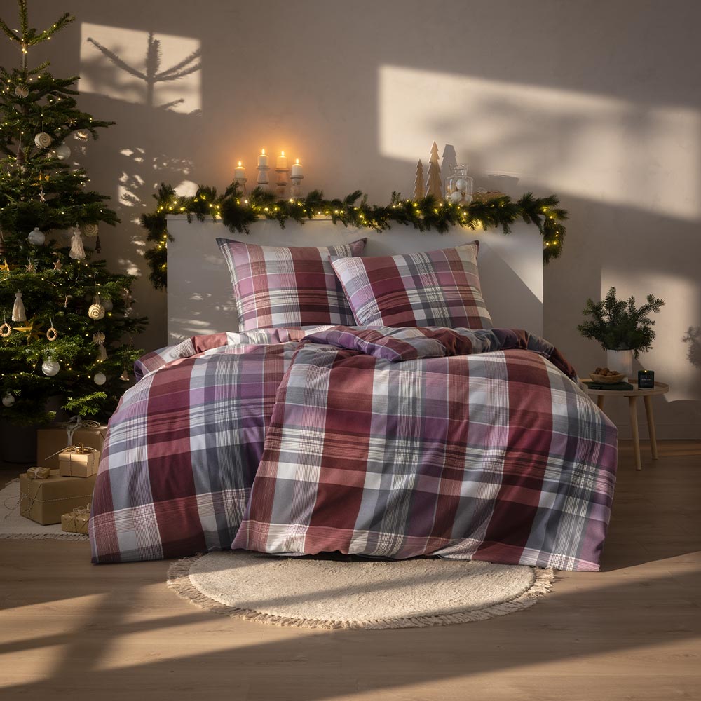 Prmiov Povleen - Ambros Aubergine - Jemn Flanel