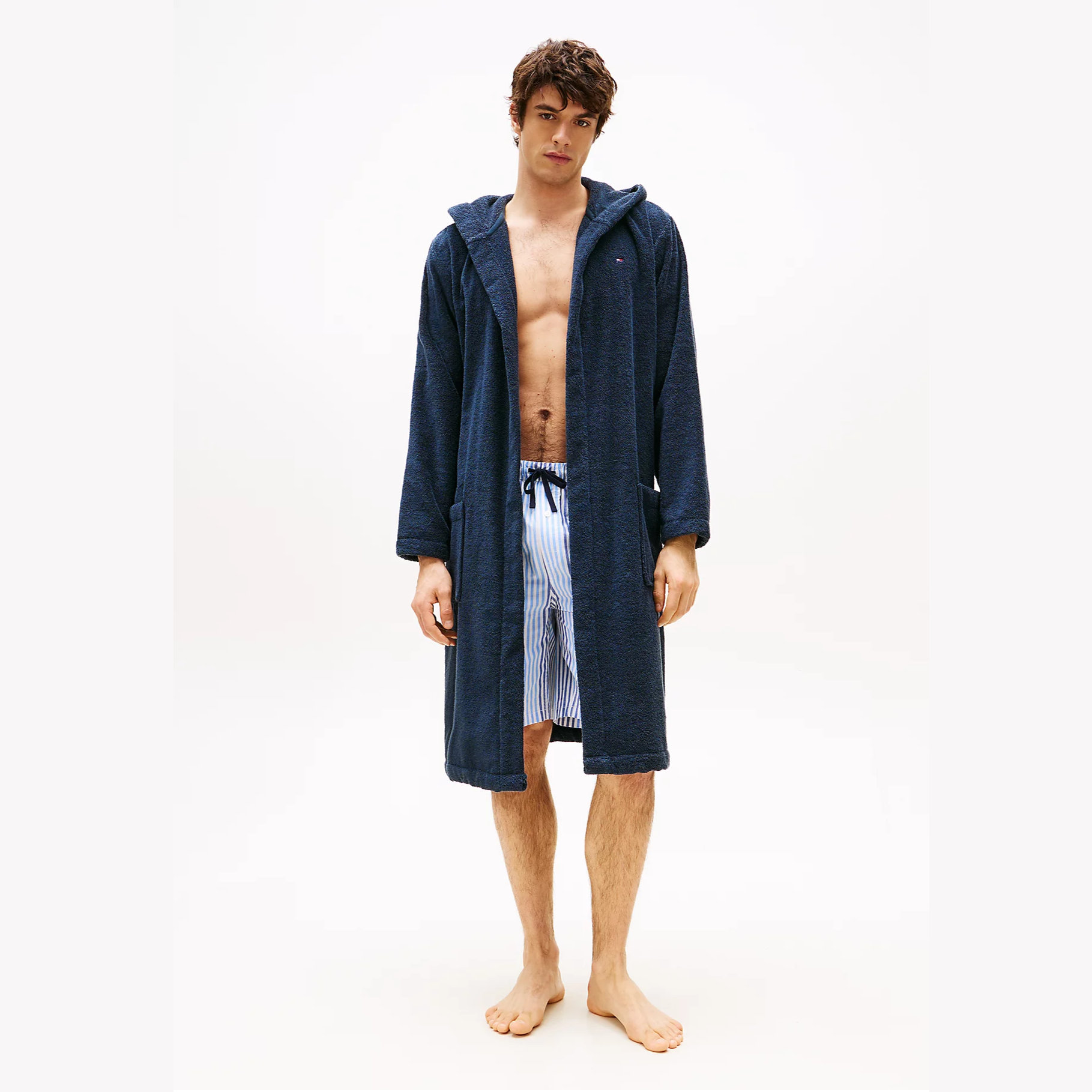 Luxusn� P�nsk� �upan s Kapuc� - Pete - Tommy Hilfiger - Navy Blazer