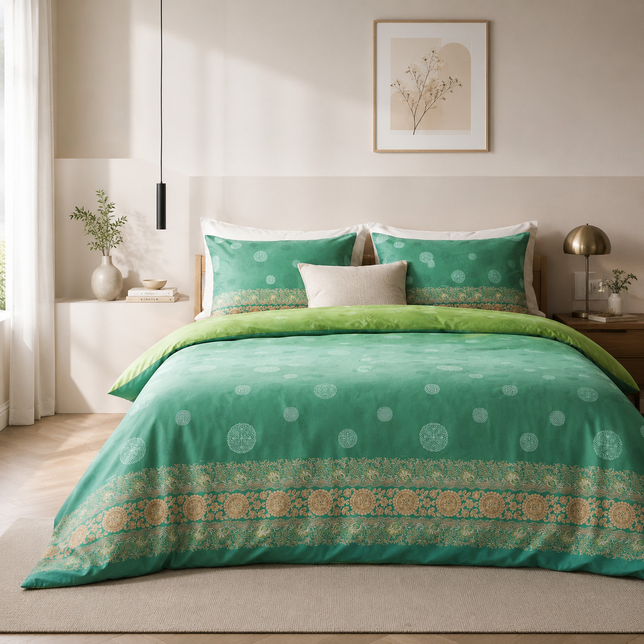 Luxusn� Povle�en� - PALLAVICINO Olivov� - Kolekce Oriental - bassetti