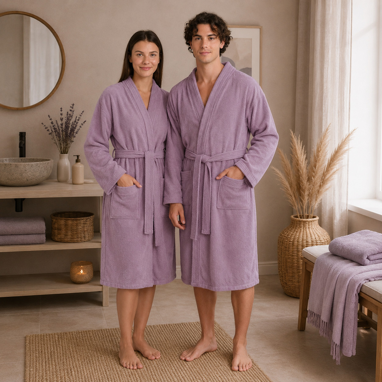 �upan UNISEX - Kimono - Pudrov� Sl�zov� - UNI - Tom Tailor