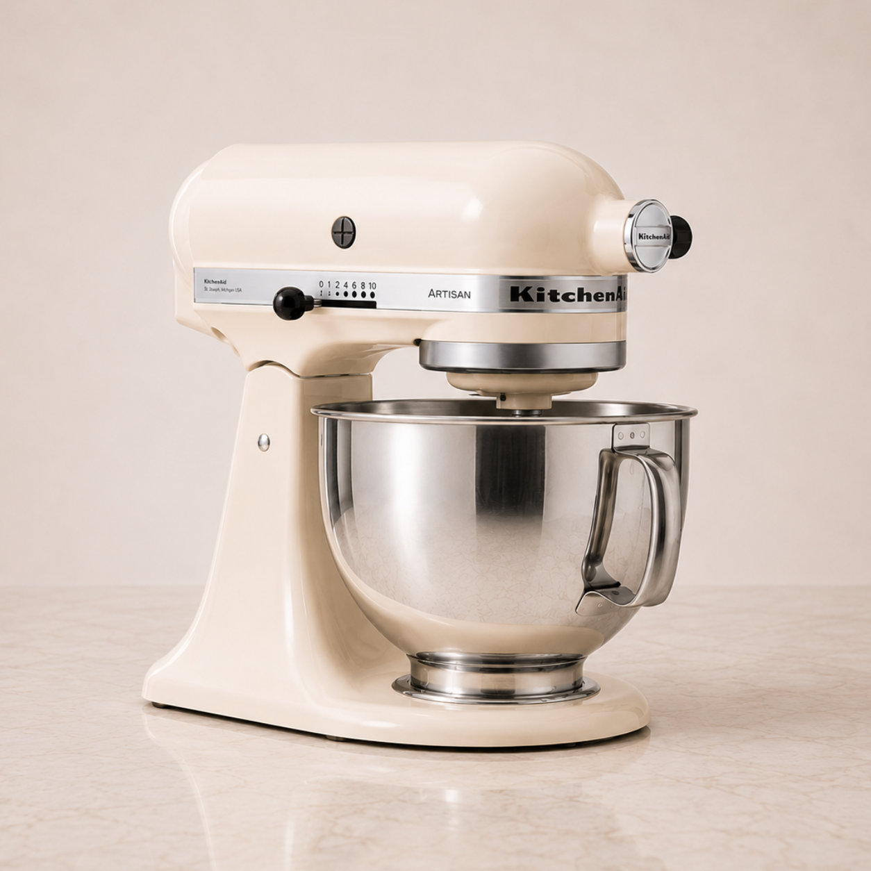KitchenAid Artisan 4,8 l � Kuchy�sk� Robot - Creme