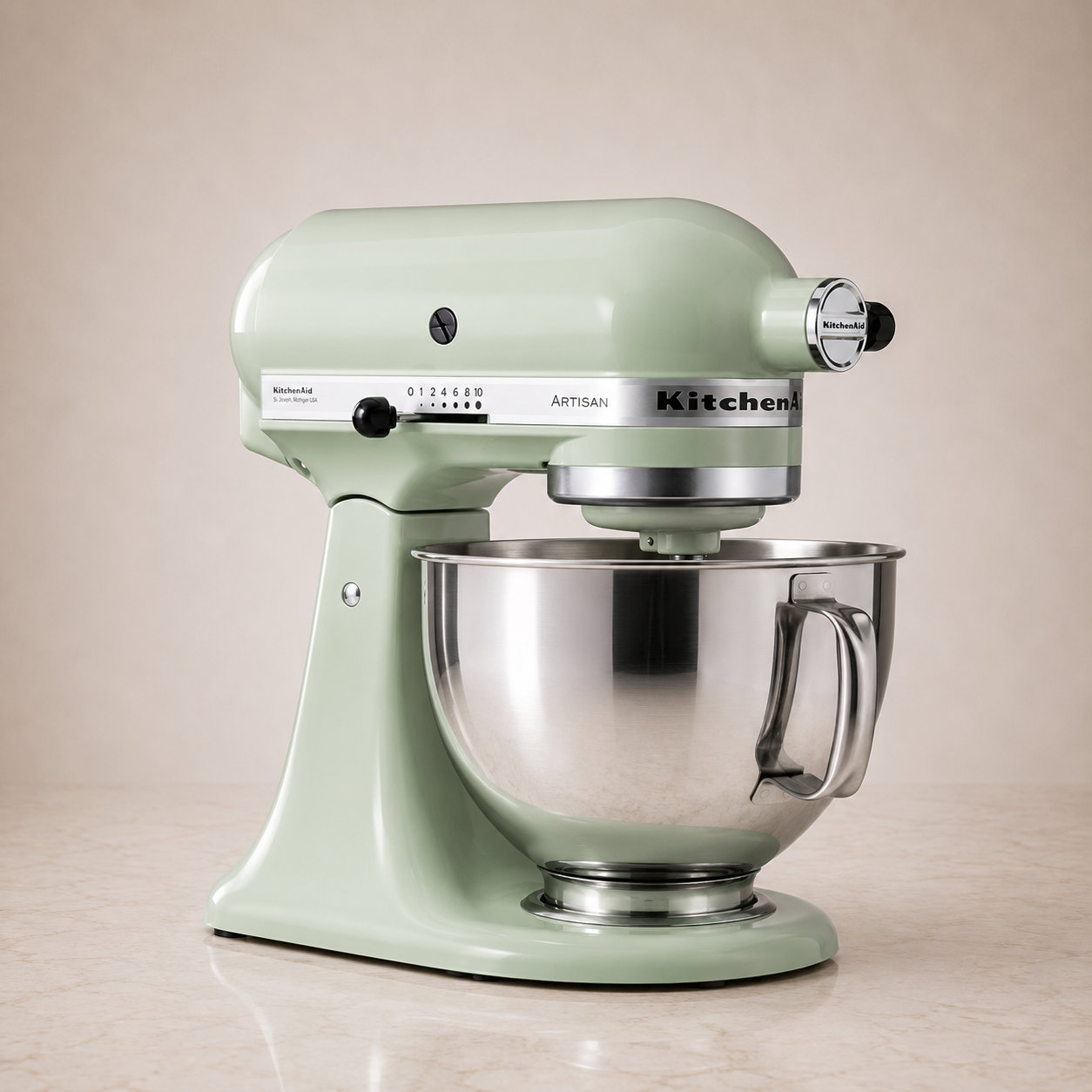 KitchenAid Artisan 4,8 l � Kuchy�sk� Robot - Pistachio