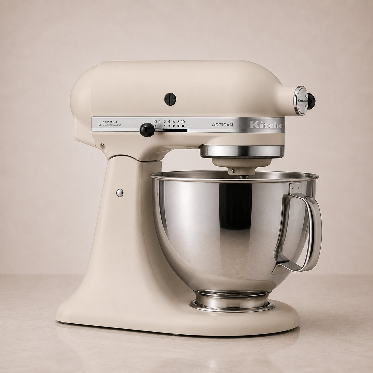 KitchenAid Artisan 4,8 l � Kuchy�sk� Robot - Fresh Linen Matt