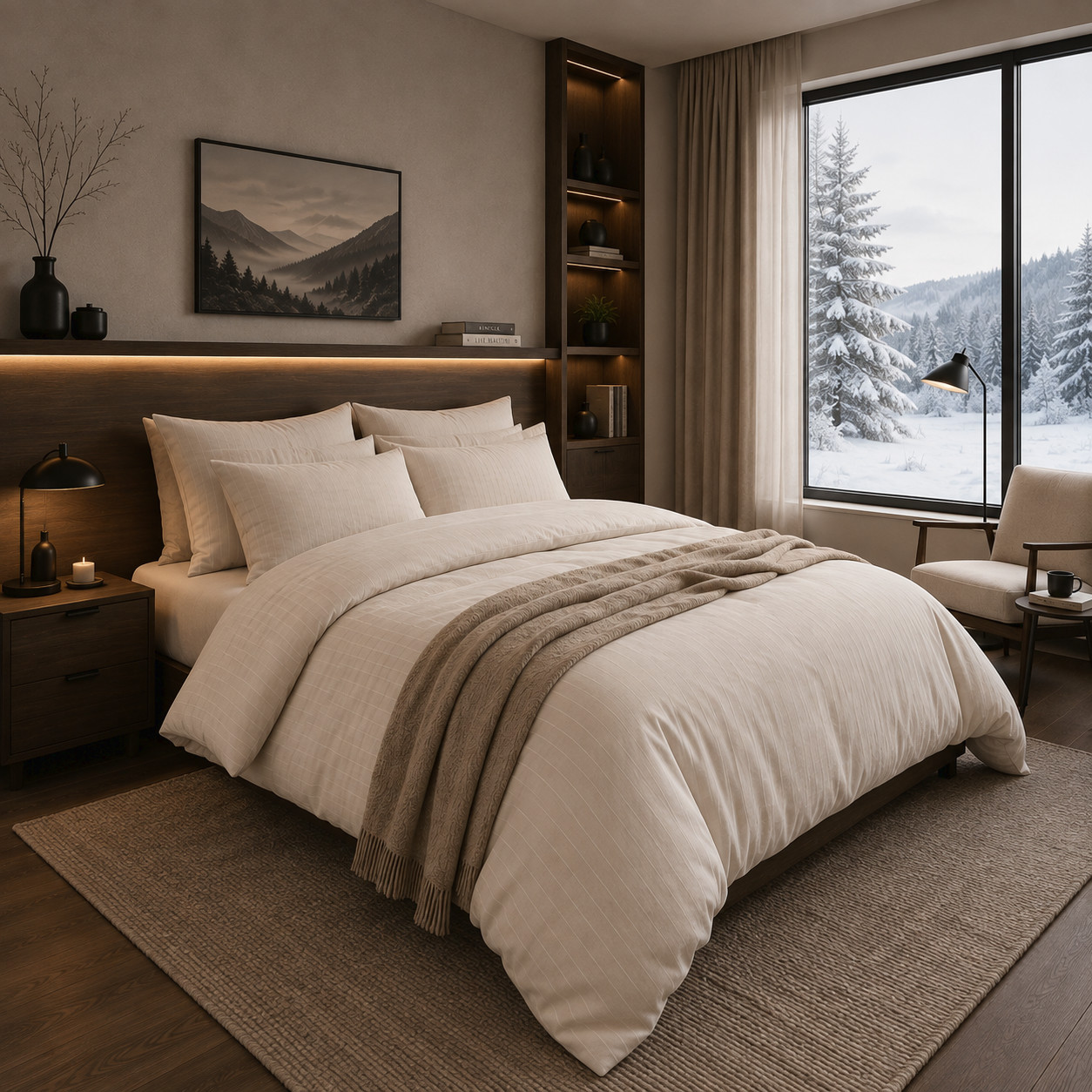 Luxusn� Flanelov� Povle�en� - Schlossberg - Emil - B�ov� - Swiss Flanel - Luxury