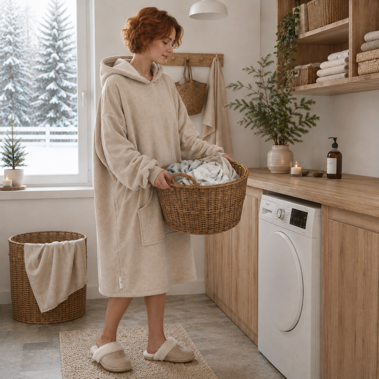 Pon�o s Kapuc� - s.Oliver - B�ov� - Natur Chic Poncho