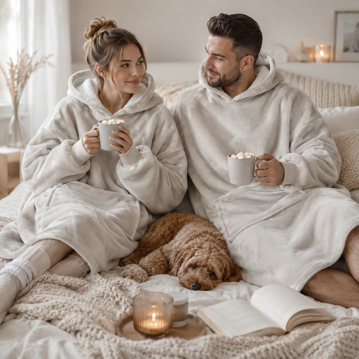 TeddyFl�s Pon�o - UNISEX - Poncho - Zimn� Chill - B�ov�